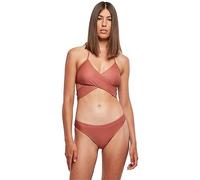 Urban Classics Tb1486-ladies Parte Superior de Bikini, Terracota, M Mujeres