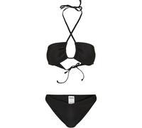Urban Classics Bikini reciclado en V negro para mujer XL