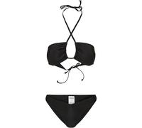 URBAN CLASSICS Biquini Para Mujer, Bañador De Dos Piezas Para Mujer, Biquini De Tiras Cruzadas, Conjunto De Biquini Y Slip, Talla XS