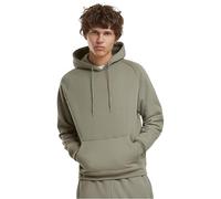 Urban Classics Blank Hombre Sudadera con Capucha Gris Marengo 65% algodón, 35% poliéster Regular