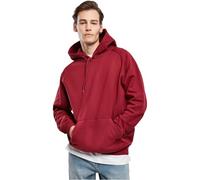 Urban Classics Sudadera con capucha TB014 Blank pack de 2 para hombre Rojo L