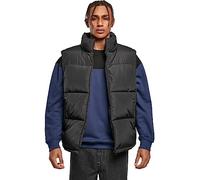 Urban Classics Block Puffer Vest Hombre Chaleco negro/negro L 100% poliéster