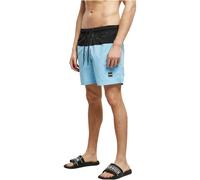 Urban Classics Block Swim Shorts de Baño Bañador Corto Pantalones Ocio XS - 5XL