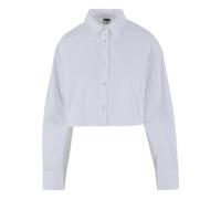 Urban Classics Damen Bluse Blusa Corta Extragrande para Mujer Blanco M