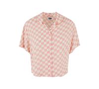 Urban Classics Blusa 'Resort' beige / rosa XXXL beige / rosa
