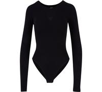 Urban Classics Ladies’ Stretch Jersey Longsleeved Mujer Camiseta Manga Larga Negro S