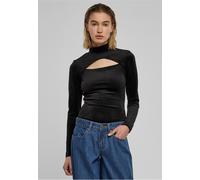 Urban Classics Body de terciopelo de cuello alto recortado para mujer XL