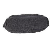 Urban Classics Bolsa De Hombro Sherpa Negra Fleece Gürteltasche Logo