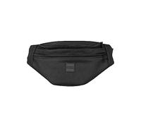 Urban Classics Bolso de Hombro de Doble Cremallera Unisex Riñonera Negro 100% poliéster