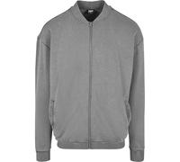 Urban Classics Bomber Lavado Chaqueta, Gris Oscuro, L para Hombre