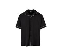 Urban Classics Bowling Shirt Black Talla: S | Camisas Casuales Outlet | Hombre | Negro
