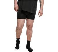Urban Classics Boxer - Pantalones Cortos (3 unidades), Bóxer Hombre, Multicolor (Gris + Verde Oscuro + Negro), XXL