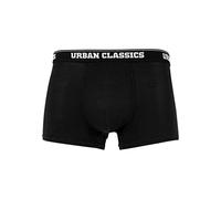Urban Classics Boxer para hombre, set de 3 boxers para hombre de suave algodón, elástico en la cintura, disponibles en varios conjuntos de colores y estampados, tallas S - 5XL