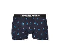 Urban Classics Boxer para hombre, set de 3 boxers para hombre de suave algodón, elástico en la cintura, disponibles en varios conjuntos de colores y estampados, tallas S - 5XL