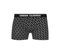 Urban Classics Boxer Shorts 5-Pack Boxers, Bur/Dkblu+Wht/blk+Wht+AOP+blk, L (Pack de 5) para Hombre