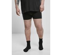 Urban Classics Boxershort Men Boxer Shorts Double Pack Negro/Carbón L