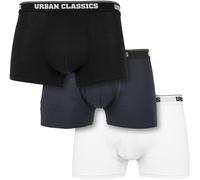 Urban Classics Boxershort Organic Boxer Shorts 3-Pack White/Navy/Black S