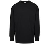 Urban Classics Boxy Heavy Longsleeve Camiseta de Manga Larga, Negro (Black 00007), M para Hombre
