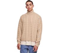 Urban Classics Boxy Roll Hombre Jersey de Punto Arena M 100% poliacrílico Regular