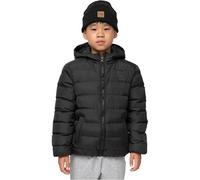 Urban Classics Boys Basic Bubble Jacket Chaqueta, Black/Black/Black, 146/152 para Niños