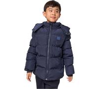 Urban Classics Uck1807-boys Hooded Puffer Jacket Chaqueta, Azul Marino, 122-128 para Niños