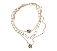 Urban Classics Cadena 'Ocean' oro / blanco One Size EUR