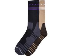 Urban Classics Calcetines deportivos beige / marrón / lila / negro 39-42 beige / marrón / lila / negro