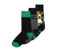 Urban Classics Calcetines gris moteado / jade / negro / offwhite 35-38 gris moteado / jade / negro / offwhite