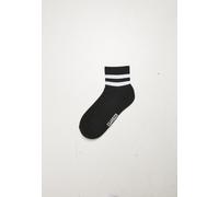 Urban Classics Calcetines Sporty Half Cuff Logo Socks 5-Pack Negro EUR 36