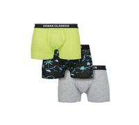 Urban Classics Calzoncillo boxer azul / azul noche / amarillo / gris XL EUR