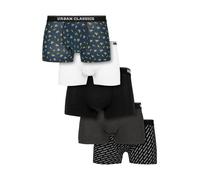 Urban Classics Calzoncillo boxer azul cobalto / amarillo claro / antracita / negro / blanco XXXL EUR
