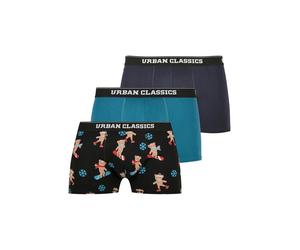 Urban Classics Calzoncillo boxer navy / gris oscuro / verde / mezcla de colores S navy / gris oscuro / verde / mezcla de colores