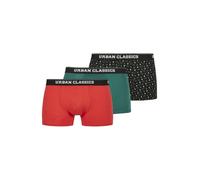 Urban Classics Calzoncillo boxer navy / verde / rojo M navy / verde / rojo