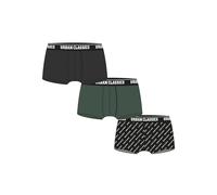 Urban Classics Calzoncillo boxer verde oscuro / negro / blanco 4XL EUR