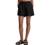 Urban Classics Calzoncillos Tipo bóxer para Mujer Linen Mixed Pantalones Cortos, Negro, L