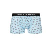 Urban Classics Calzoncillos Tipo bóxer Snowman Christmas Boxer, 3 Unidades, para Hombre, Tallas S - 5XL, Melon AOP+cha+blk., XL