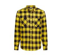 Urban Classics Camisa amarillo / negro S amarillo / negro