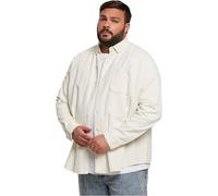 Urban Classics Camisa Casual Para Hombre, Blanco (White Sand), 3XL