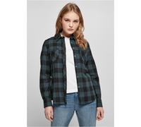 Urban Classics Camisa Damas Camisa Damas Turnup Checked Flannel Jasper/Negro 4XL