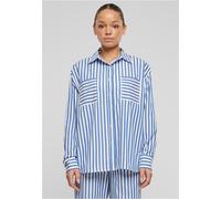 Urban Classics Camisa de mujer Camisa relajada a rayas TB6846 5XL