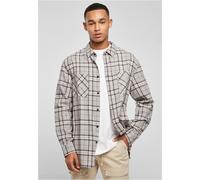Urban Classics Camisa Long Oversized Grey Check Shirt Gris/Negro S