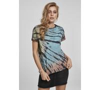 Urban Classics Camisa Mujer Ladies Tie Dye Boyfriend Tee Negro S