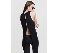 Urban Classics Camisa Mujer Top HiLo Viscosa Negro S