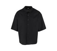 Urban Classics Boxy Cotton Linen Camiseta Camisa, Negro, XL para Hombre