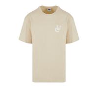 Urban Classics Camiseta arena / blanco S EUR