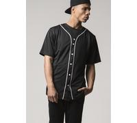 Urban Classics Camiseta Baseball Mesh Jersey Black/White L