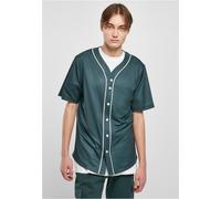 Urban Classics Camiseta Baseball Mesh Jersey Bottlegreen/White M