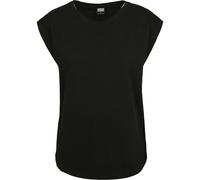 Urban Classics Camiseta Básica Chica Escote Redondo Logo Oversize