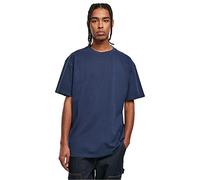 Urban Classics Camiseta básica de manga corta, Camiseta Hombre, Azul Marino (Navy Blue), XL