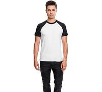 URBAN CLASSICS Camiseta Básica Hombre de Manga a Corta, Cuello Redondo, Algodón, Largo Normal, Estilo Moderno, Disponible en distintos colores, Tallas XS - 5XL